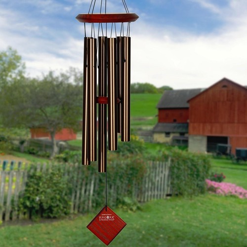 Woodstock wind chimes bronze - chimes,