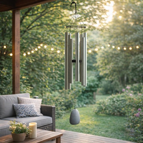Deep tone wind chimes - deep,