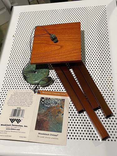 Woodstock turquoise chimes - woodstock,